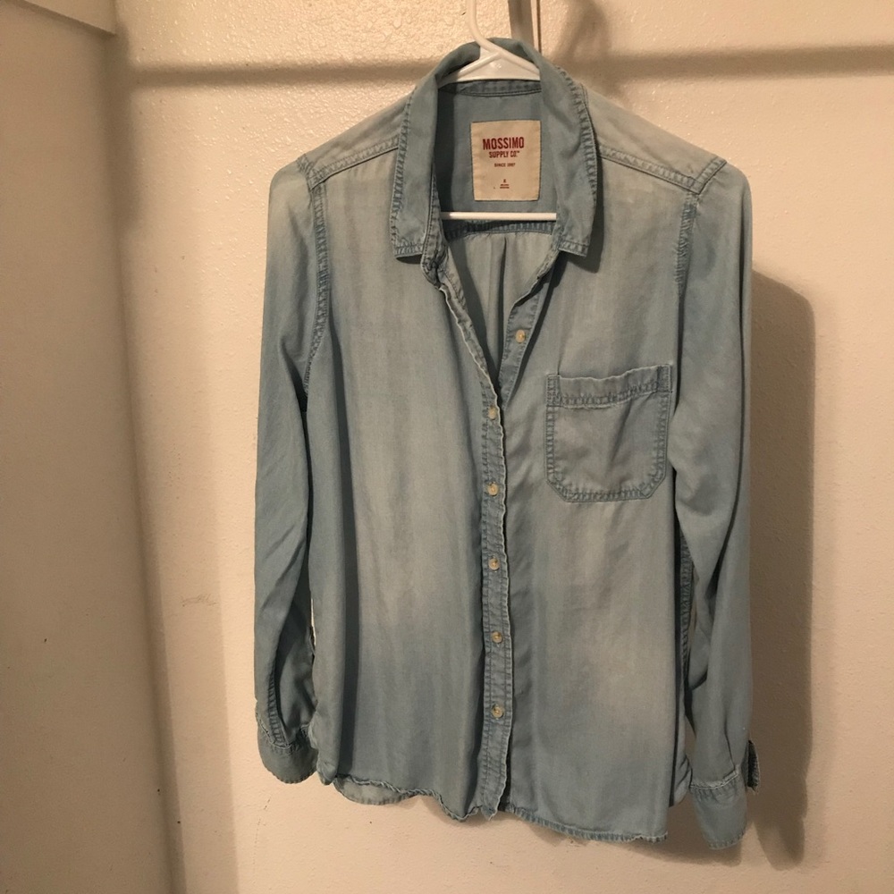 Mossimo Supply Co. Cotton Button Up Shirt